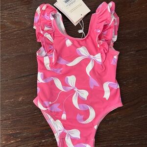 TBBC Bagley Bow Ruffle Swimsuit- NWT